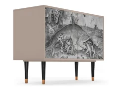 Aparador - 115x85x48 cm - BS4 - Big Fish Eat Little, Latte