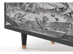 Aparador - 94x96x48 cm - BS3 - Big Fish Eat Little, Antracita