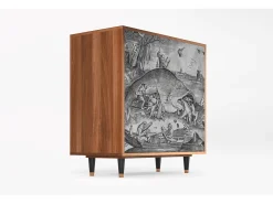 Aparador - 94x96x48 cm - BS3 - Big Fish Eat Little, Nogal