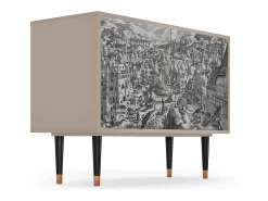 Aparador - 115x85x48 cm - BS4 - Bird Dropping, Latte