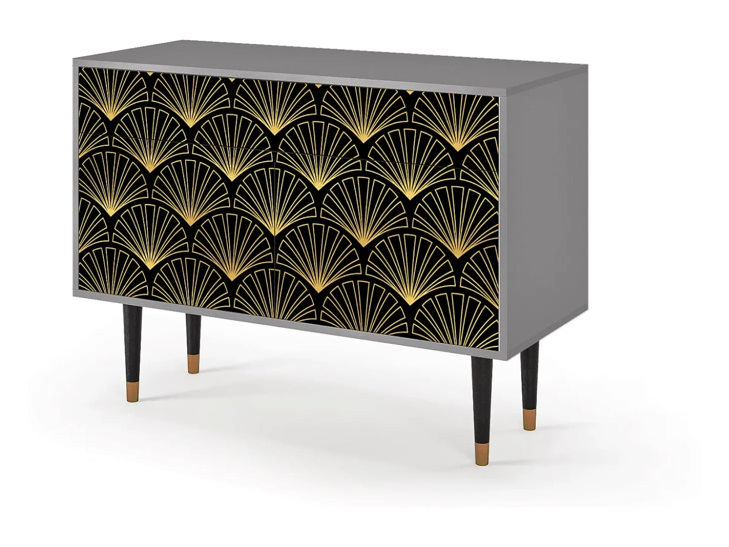 Aparador - 115x85x48 cm - BS4 - Bird of Juno, Gris