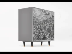 Aparador - 94x96x48 cm - BS3 - Bird Dropping, Gris