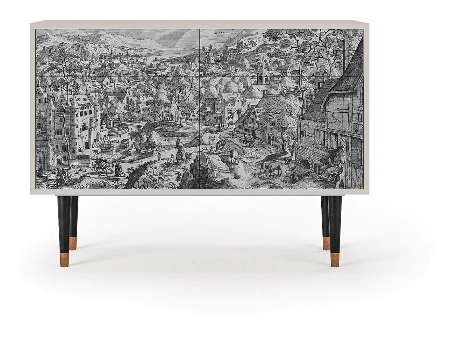 Aparador - 115x85x48 cm - BS4 - Bird Dropping, Arena