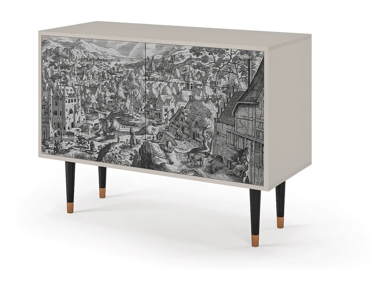 Aparador - 115x85x48 cm - BS4 - Bird Dropping, Arena