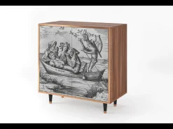 Aparador - 94x96x48 cm - BS3 - Blau Schuyte, Nogal