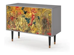 Aparador - 115x85x48 cm - BS4 - Blood by James Jean, Gris
