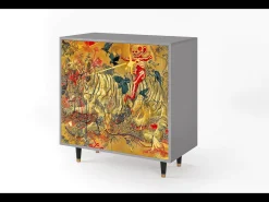 Aparador - 94x96x48 cm - BS3 - Blood by James Jean, Gris