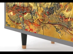 Aparador - 94x96x48 cm - BS3 - Blood by James Jean, Gris