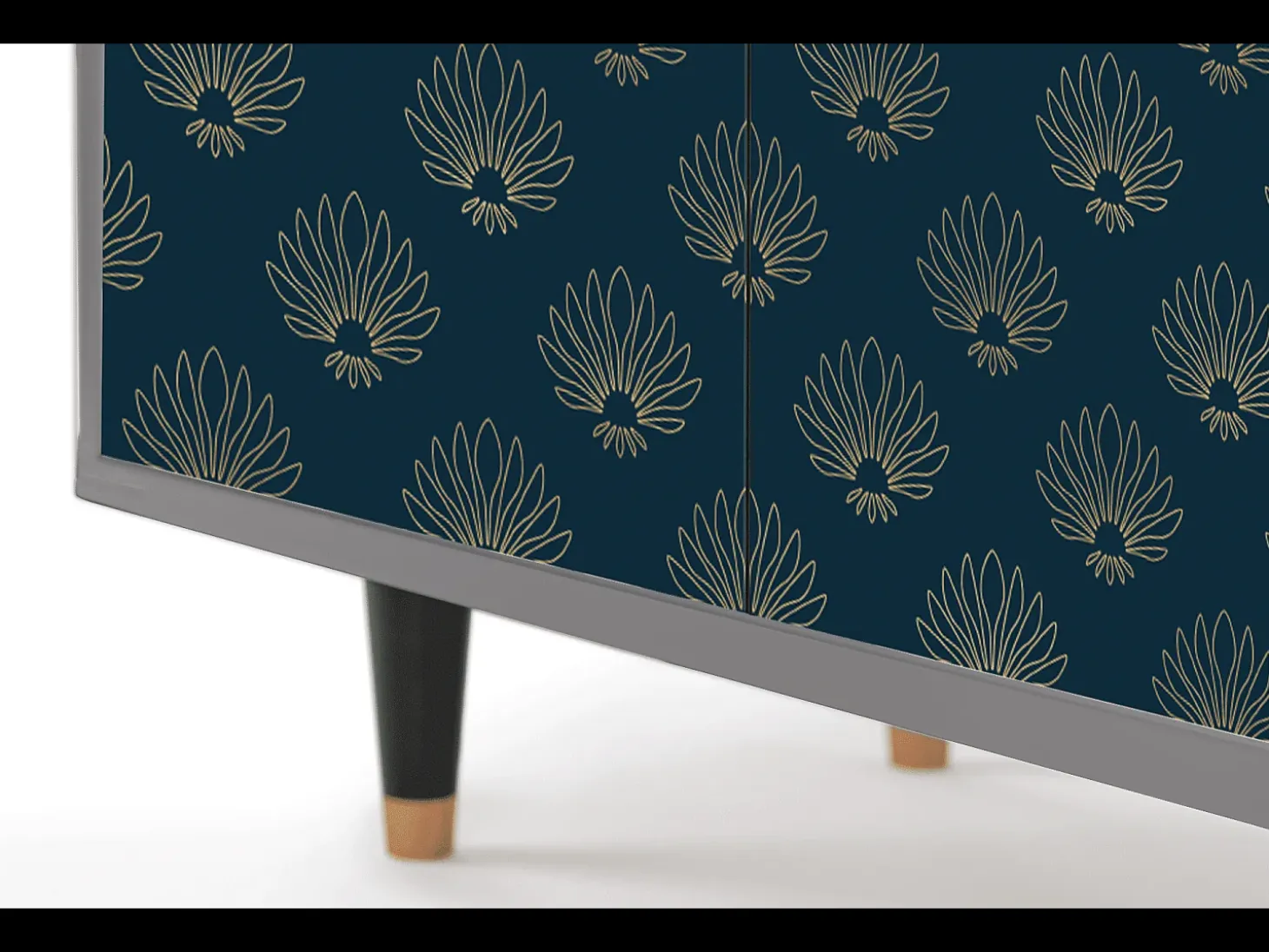 Aparador - 94x96x48 cm - BS3 - Blue Lotus, Gris