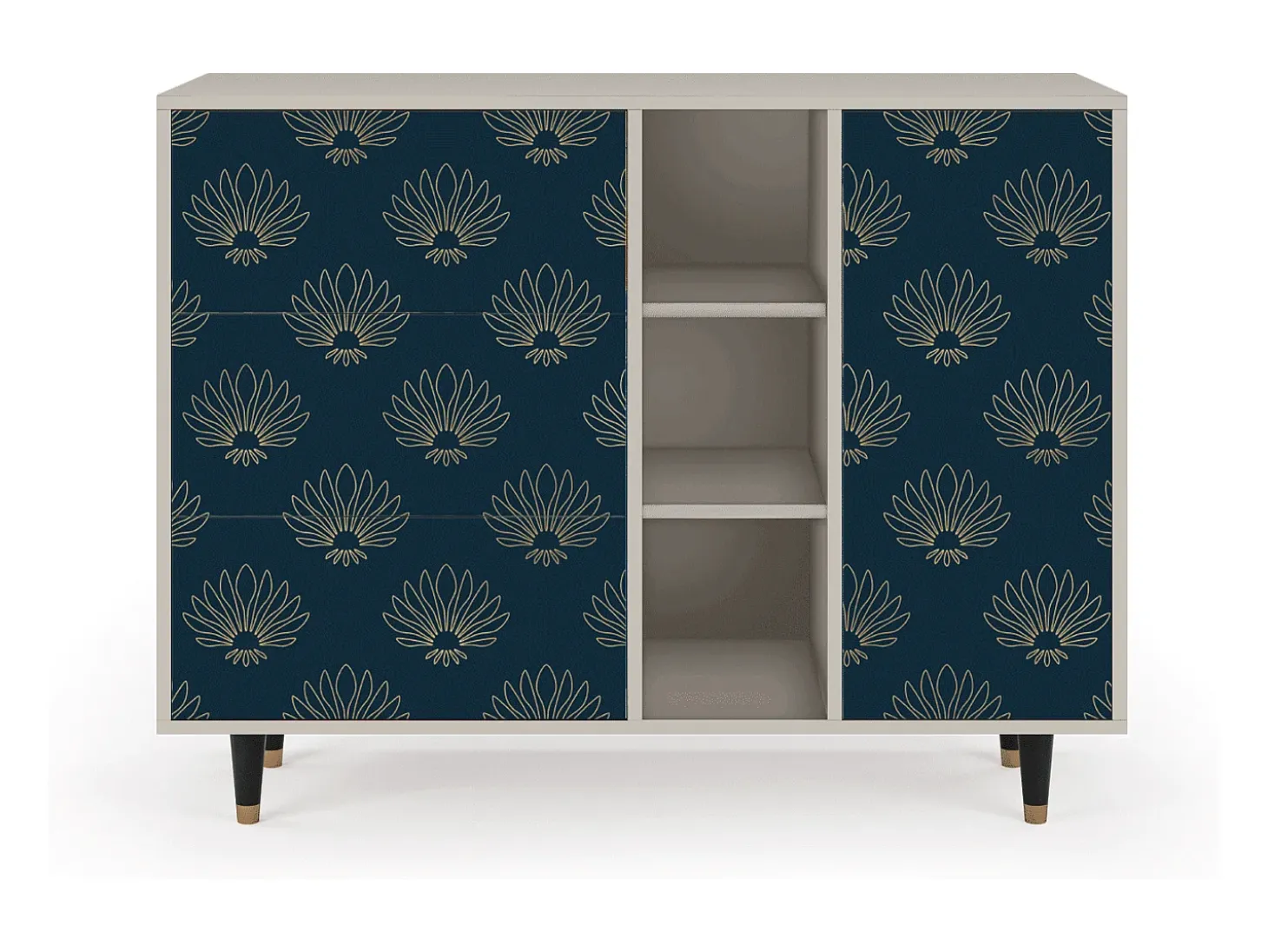 Aparador - 125x98x48 cm - BS2 - Blue Lotus, Arena