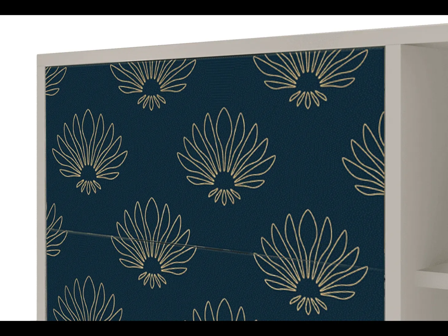 Aparador - 125x98x48 cm - BS2 - Blue Lotus, Arena