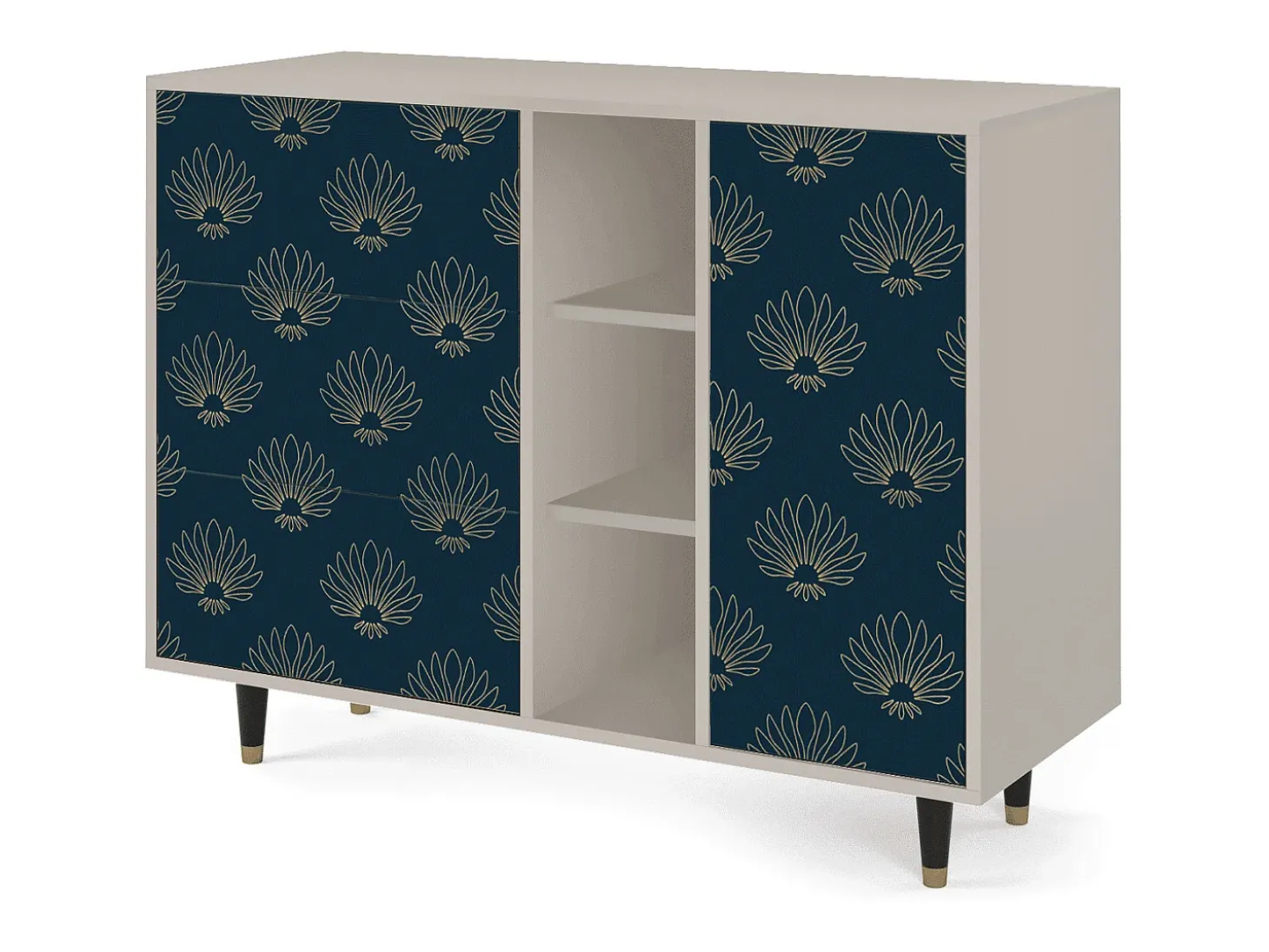 Aparador - 125x98x48 cm - BS2 - Blue Lotus, Arena