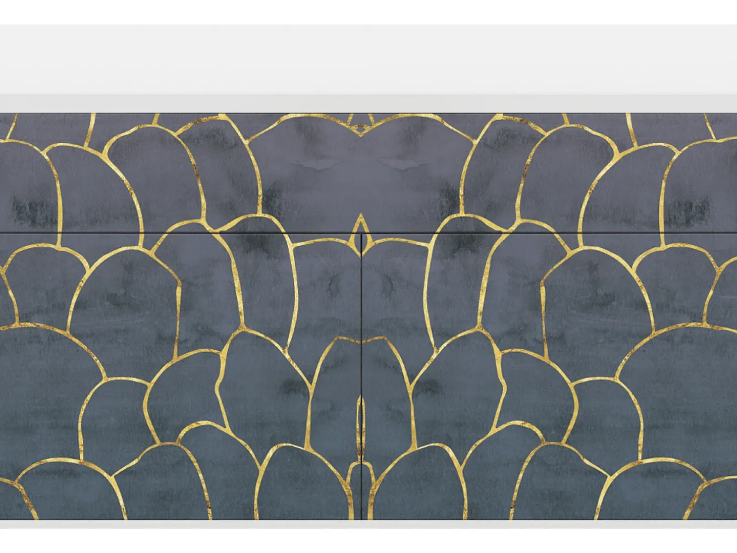 Aparador - 115x85x48 cm - BS4 - Blue Lagoon, Blanco