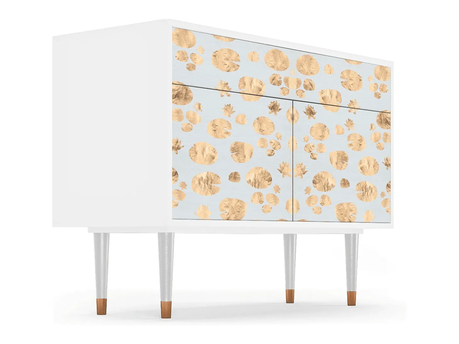 Aparador - 115x85x48 cm - BS4 - Blue Giraffe, Blanco