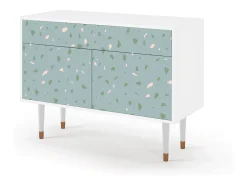 Aparador - 115x85x48 cm - BS4 - Blue Drops, Blanco