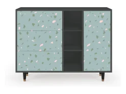 Aparador - 125x98x48 cm - BS2 - Blue Drops, Antracita