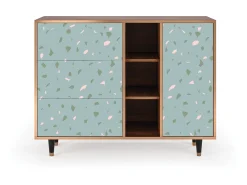 Aparador - 125x98x48 cm - BS2 - Blue Drops, Nogal