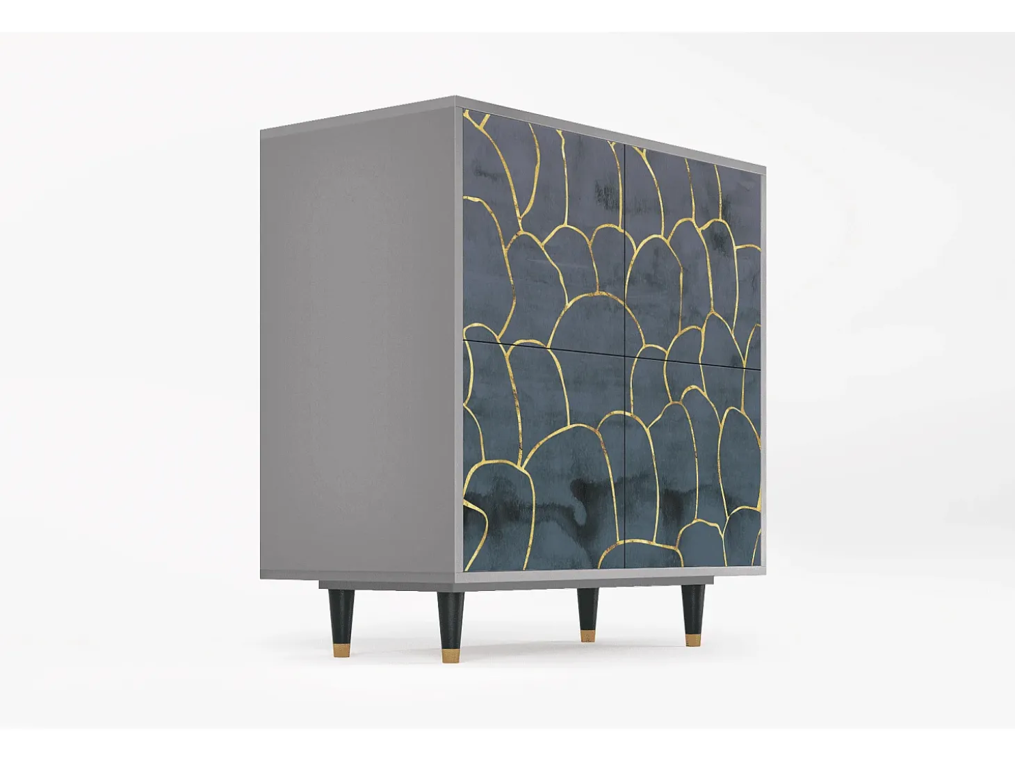 Aparador - 94x96x48 cm - BS3 - Blue Lagoon, Gris