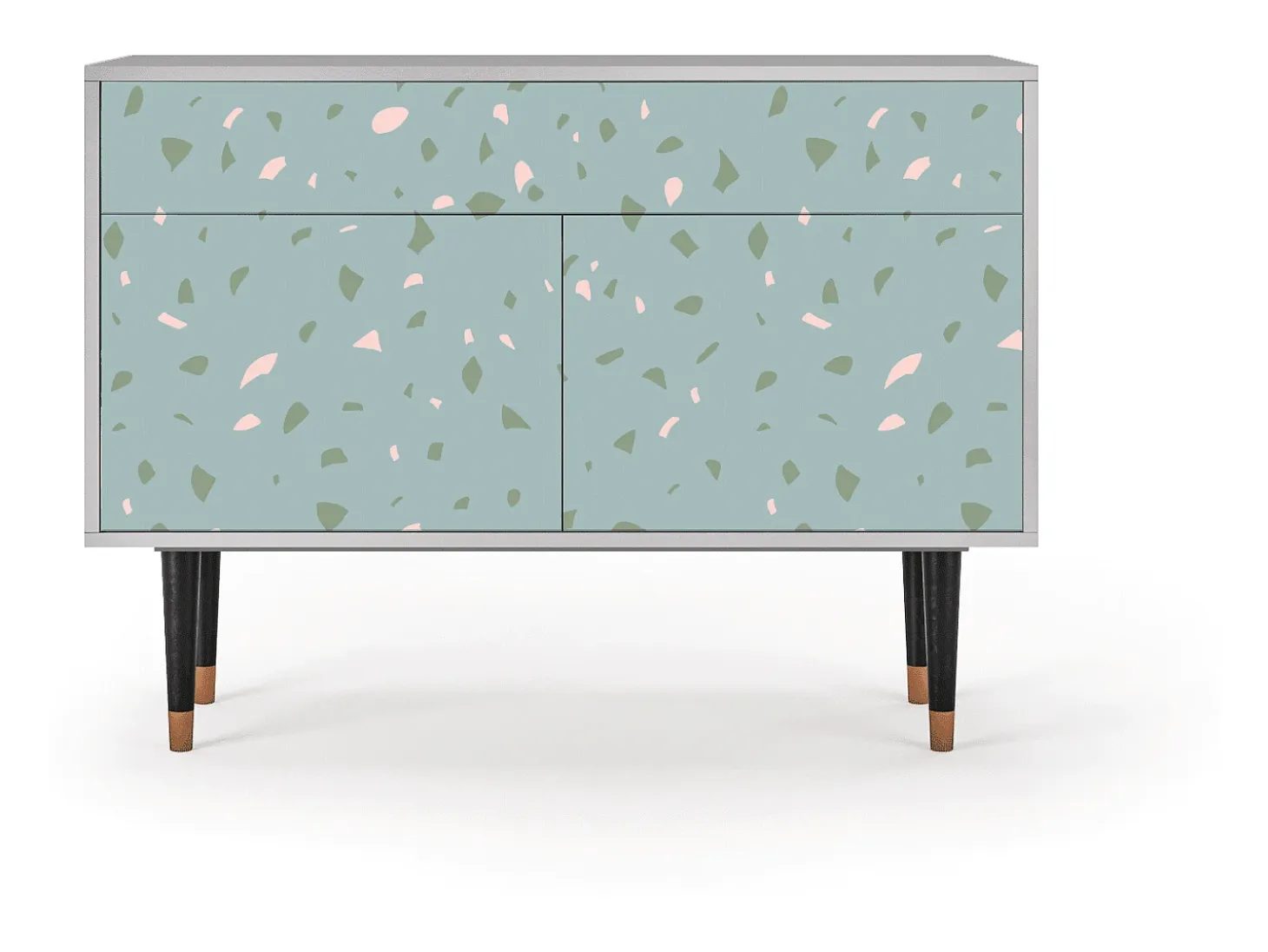 Aparador - 115x85x48 cm - BS4 - Blue Drops, Gris