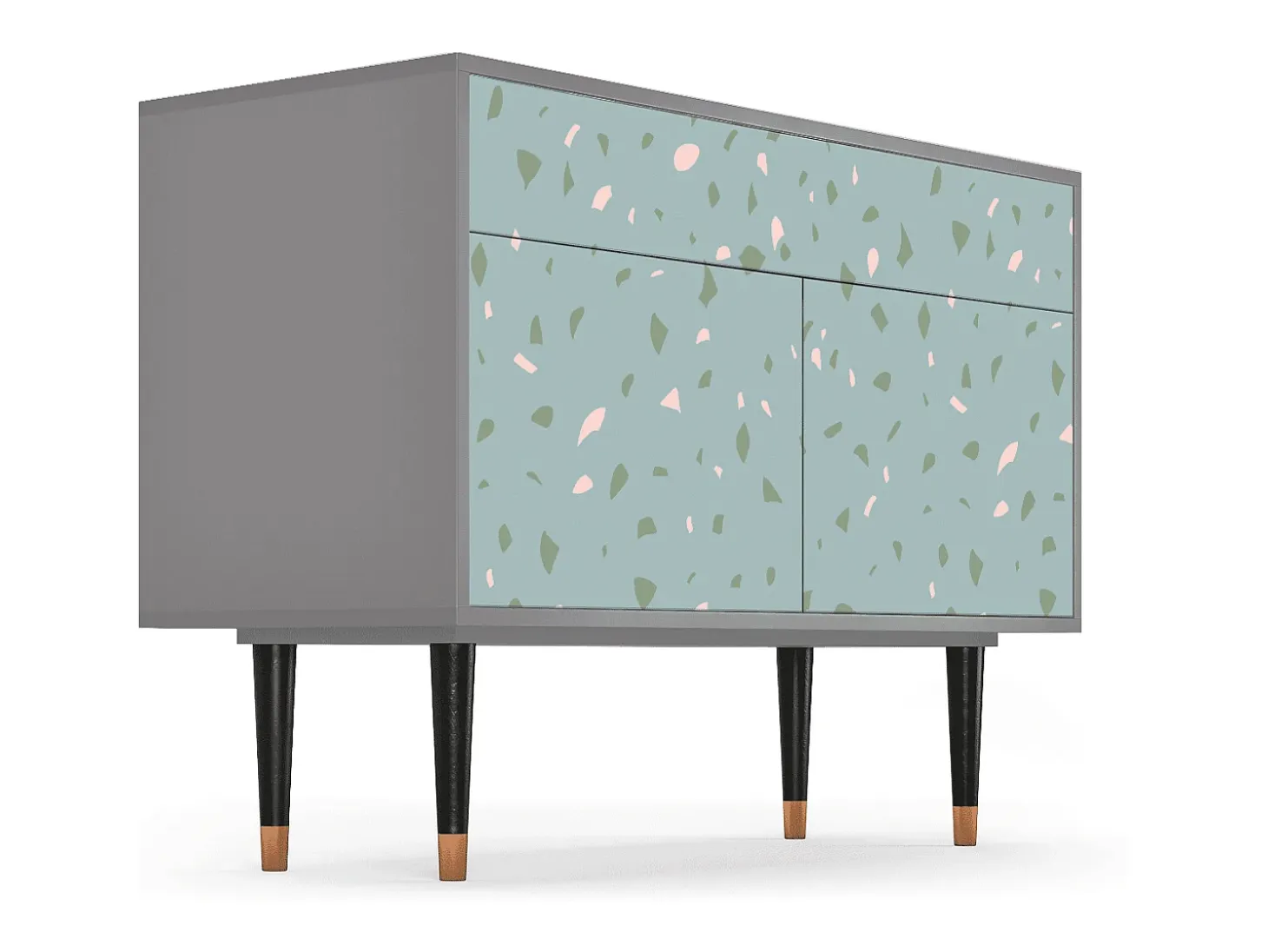 Aparador - 115x85x48 cm - BS4 - Blue Drops, Gris
