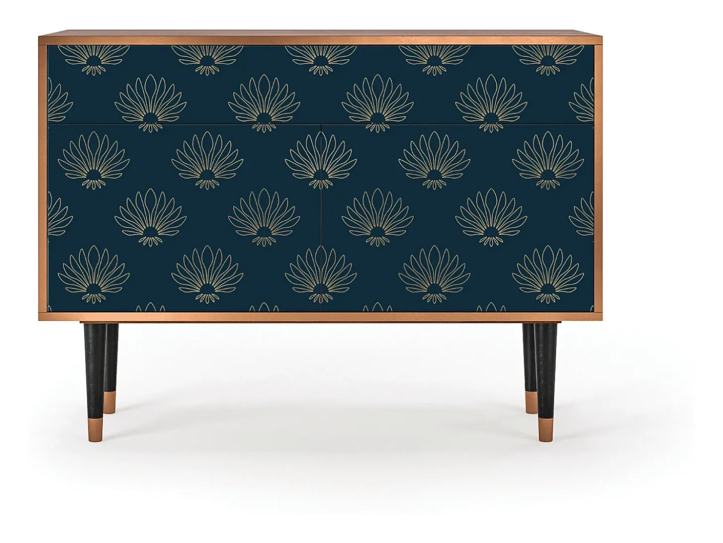 Aparador - 115x85x48 cm - BS4 - Blue Lotus, Nogal
