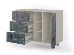 Aparador - 125x98x48 cm - BS2 - Blue Lagoon, Arena