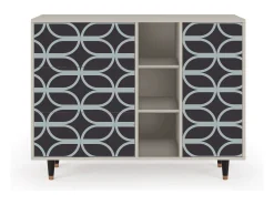 Aparador - 125x98x48 cm - BS2 - Braided Blue, Arena