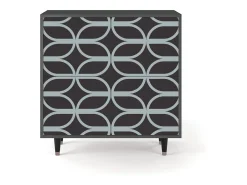 Aparador - 94x96x48 cm - BS3 - Braided Blue, Antracita
