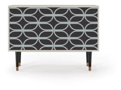 Aparador - 115x85x48 cm - BS4 - Braided Blue, Arena
