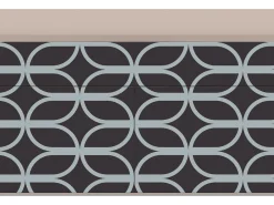 Aparador - 115x85x48 cm - BS4 - Braided Blue, Latte