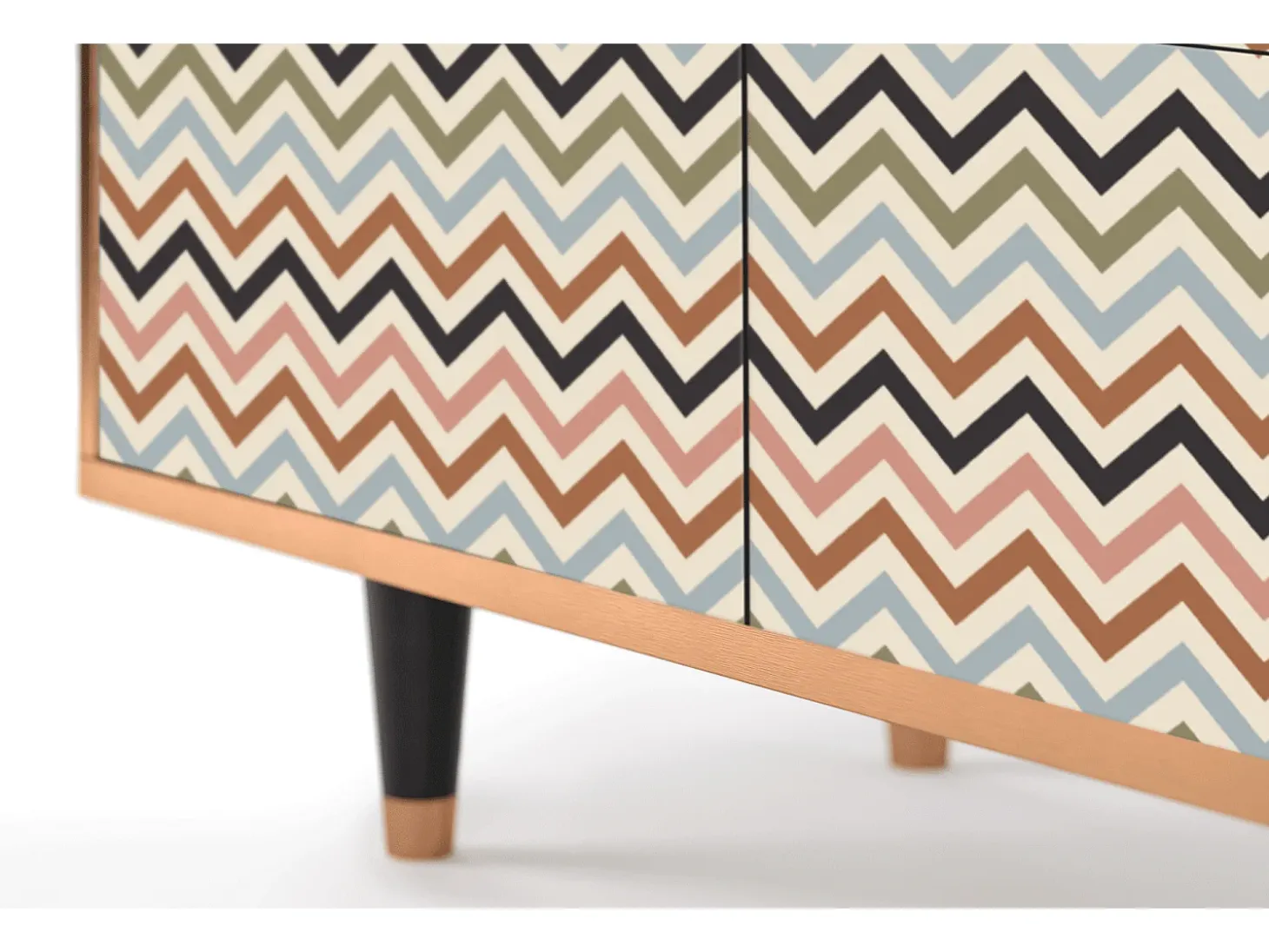 Aparador - 94x96x48 cm - BS3 - Bright Ripple, Nogal