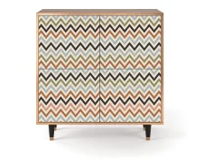 Aparador - 94x96x48 cm - BS3 - Bright Ripple, Nogal