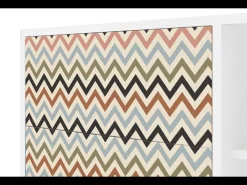 Aparador - 125x98x48 cm - BS2 - Bright Ripple, Blanco