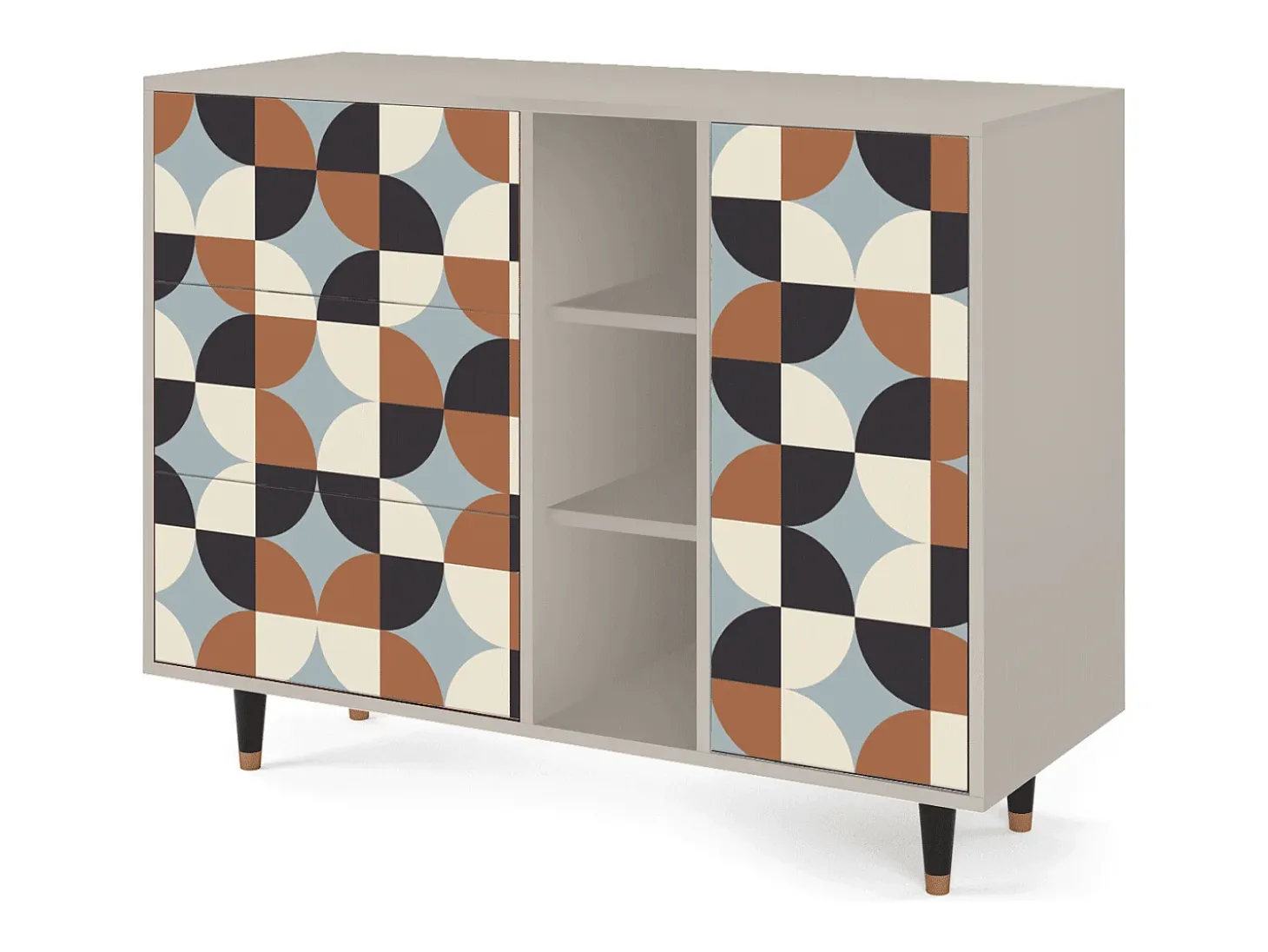 Aparador - 125x98x48 cm - BS2 - Brown Sensation, Arena