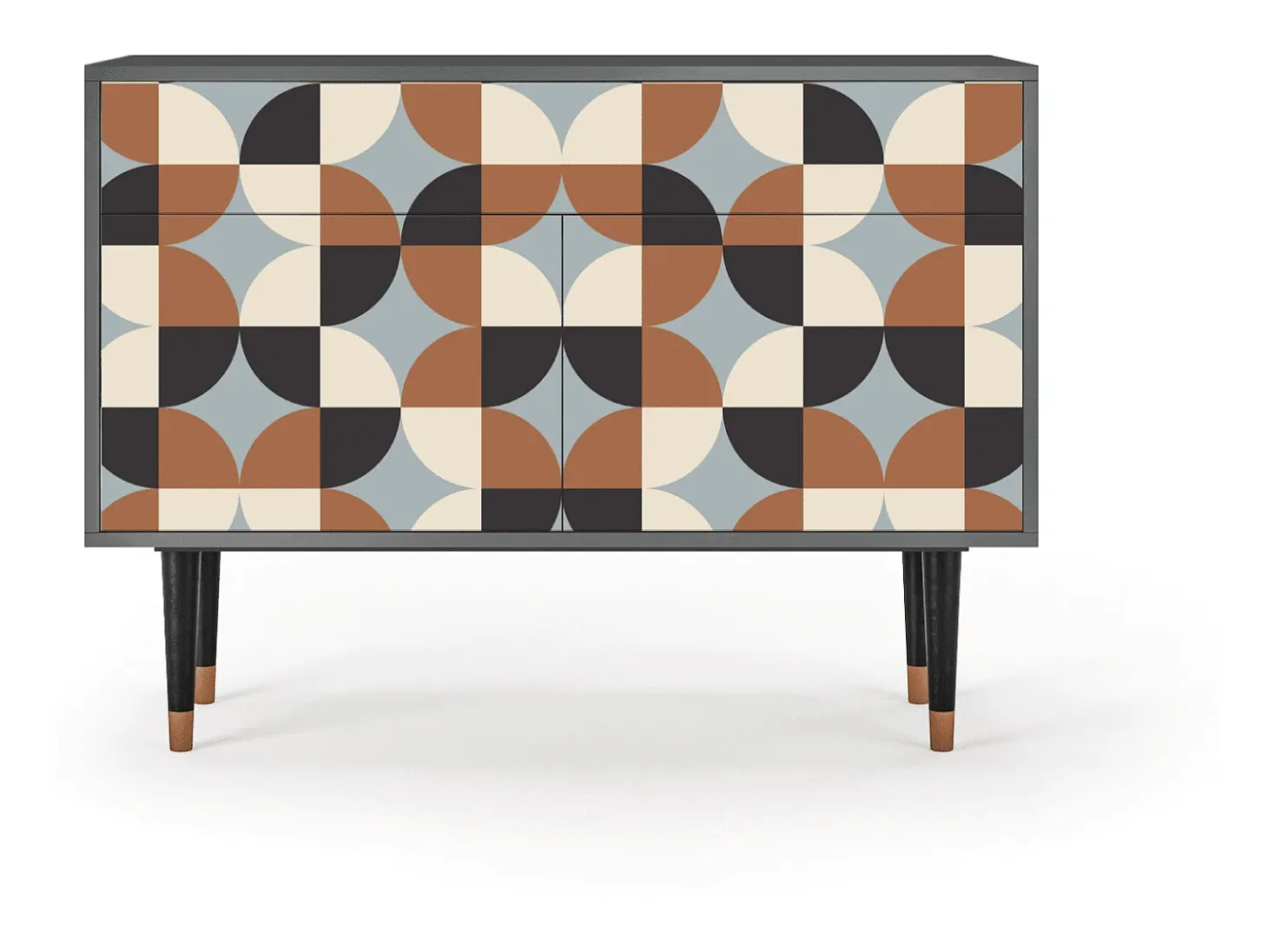 Aparador - 115x85x48 cm - BS4 - Brown Sensation, Antracita