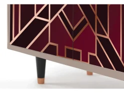 Aparador - 94x96x48 cm - BS3 - Burgundy Jewelery, Latte