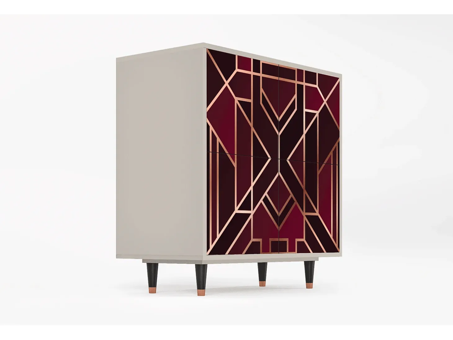 Aparador - 94x96x48 cm - BS3 - Burgundy Jewelery, Arena