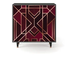 Aparador - 94x96x48 cm - BS3 - Burgundy Jewelery, Antracita