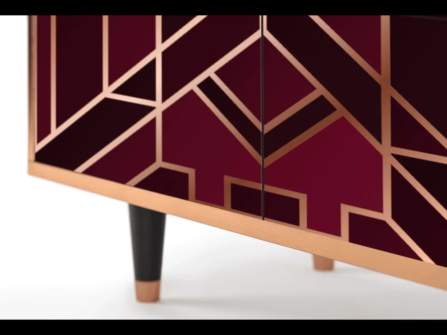 Aparador - 94x96x48 cm - BS3 - Burgundy Jewelery, Nogal