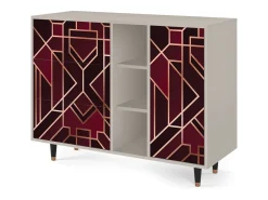 Aparador - 125x98x48 cm - BS2 - Burgundy Jewelery, Arena
