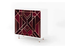 Aparador - 94x96x48 cm - BS3 - Burgundy Jewelery, Blanco