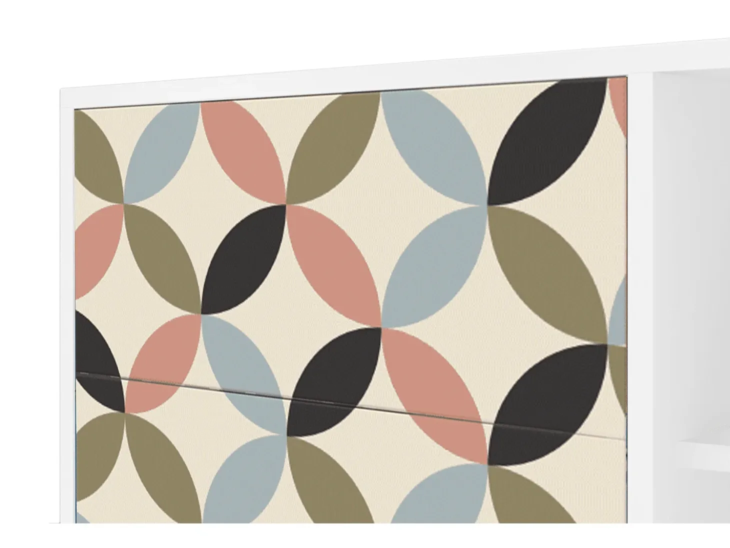 Aparador - 125x98x48 cm - BS2 - Butterfly Effect, Blanco