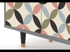 Aparador - 94x96x48 cm - BS3 - Butterfly Effect, Gris