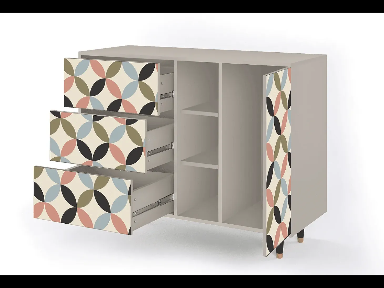 Aparador - 125x98x48 cm - BS2 - Butterfly Effect, Arena