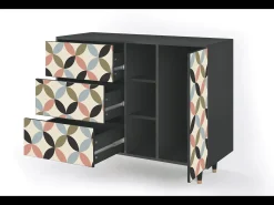 Aparador - 125x98x48 cm - BS2 - Butterfly Effect, Antracita