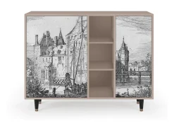 Aparador - 125x98x48 cm - BS2 - Castle by Breugel, Latte