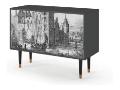 Aparador - 115x85x48 cm - BS4 - Castle by Breugel, Antracita