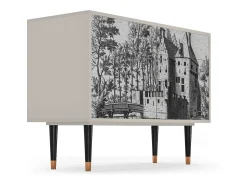 Aparador - 115x85x48 cm - BS4 - Castle with Bridge, Arena