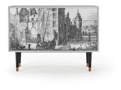 Aparador - 115x85x48 cm - BS4 - Castle by Breugel, Gris