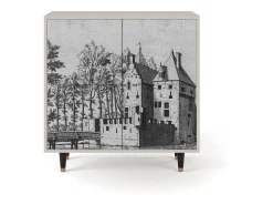 Aparador - 94x96x48 cm - BS3 - Castle with Bridge, Arena